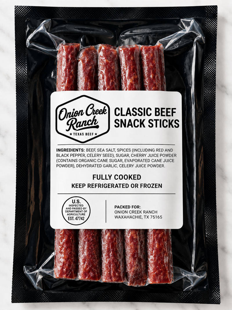 Beef Snack Sticks